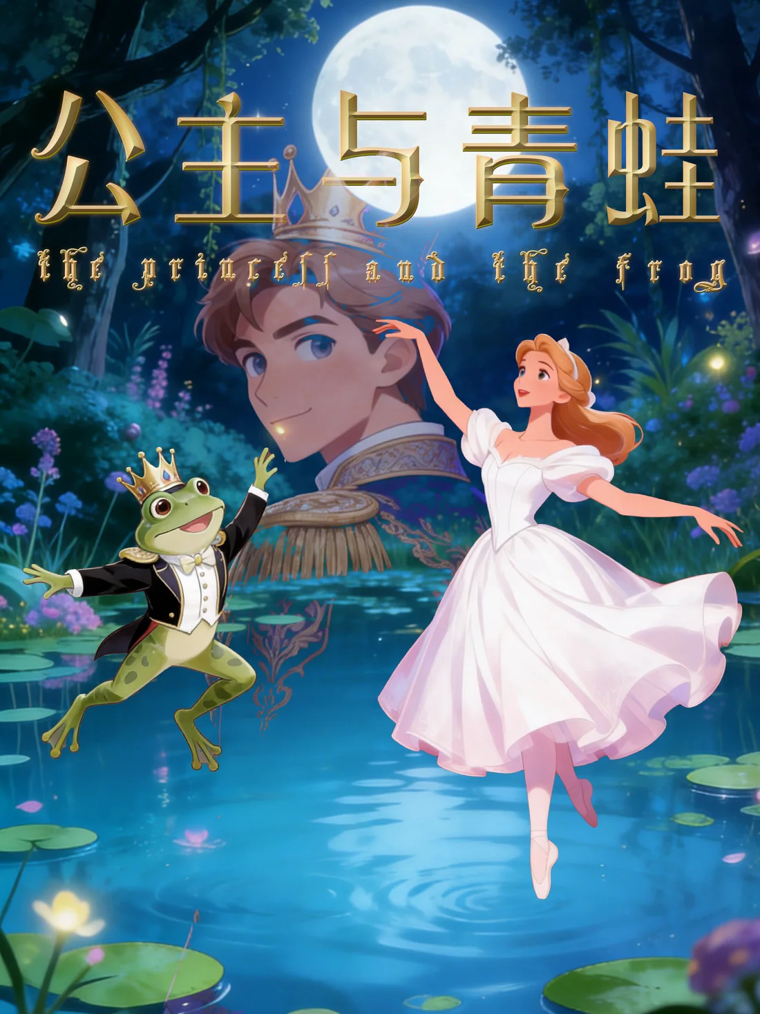 《公主与青蛙》海报
